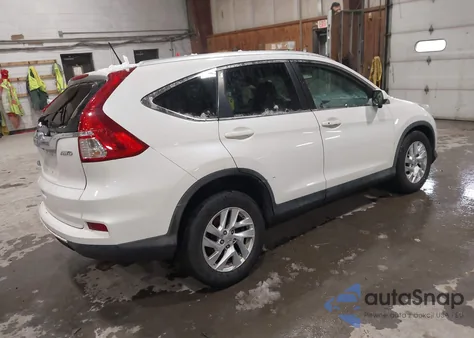 2015 Honda Cr-V Ex-L from USA, damaged, VIN 5J6RM4H70FL096850